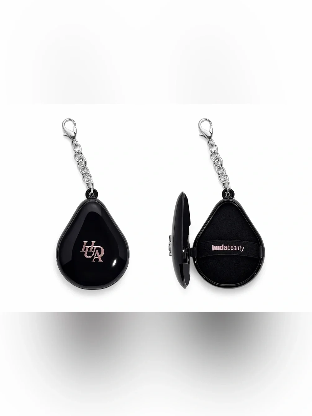 Huda Beauty Black Puff Case. BRAND NEW